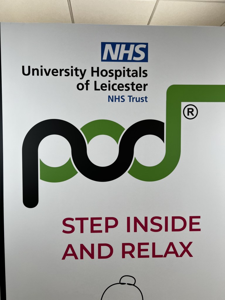 MumPod® Macro. NHS Leicester. Lactation Pod. Breastfeeding Pod. Nursing Room. Wellbeing Room. Working mother.